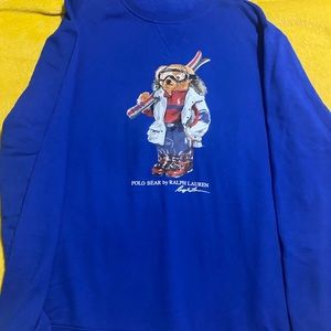 Polo bear crew neck size XL